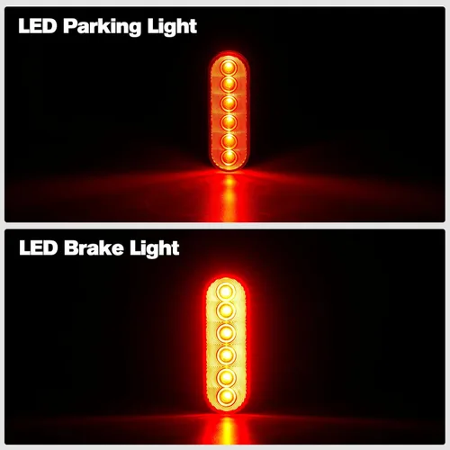 Miniatura 6 de A & UTV PRO Luz trasera LED para Can Am Defender/Defender MAX HD5 HD8 HD10 2016-2020, luz de rotura UTV, luz de marcha atrás, accesorios de montaje