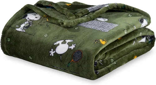 Miniatura 20 de Berkshire Peanuts® VelvetLoft® - Manta extragrande para niños con el adorable personaje de Snoopy, de lino, con la imagen de Peanuts Snoopy