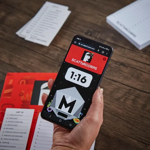 Miniatura 5 de Hasbro Gaming Scattergories Juego Clásico, Juego de Fiesta para Adultos y Adolescentes de 13 Años en Adelante, Juego de Mesa para 2+ Jugadores