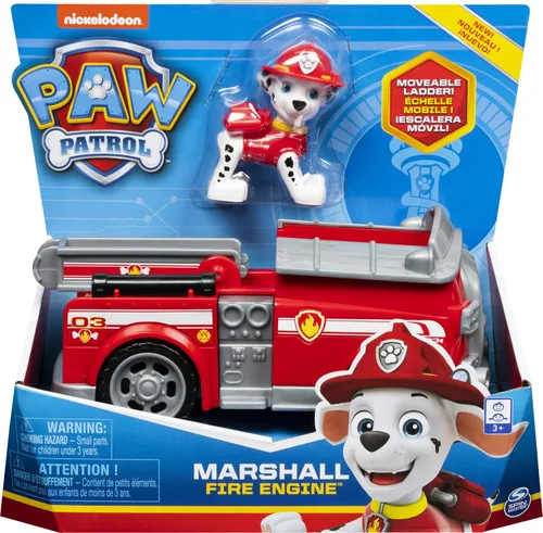 Miniatura 2 de Paw Patrol 6054135 Vehículo básico Marshall, multicolor