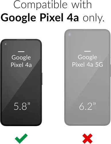 Miniatura 2 de Crave Dual Guard Pixel 4a - Funda para celular de doble protección para Google Pixel 4a Verde bosque