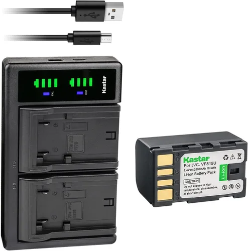 Miniatura 8 de Kastar Reemplazo del cargador de batería USB LTD2 para JVC BN-VF808 BN-VF808U BN-VF815 BN-VF815U BN-VF915 BN-VF915U BN-VF823 BN-VF823U BN-VF923U