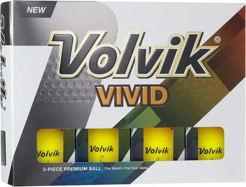 Miniatura 4 de Volvik Pelotas de golf de colores con acabado mate vívido (una docena)