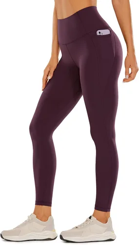 CRZ YOGA Butterluxe - Leggings de entrenamiento para mujer de 25 pulgadas, cintura alta, pantalones de yoga con bolsillos, suaves como la mantequilla