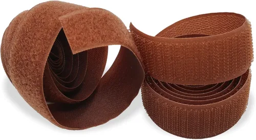 Miniatura 6 de Cinta de gancho y bucle de 4 pulgadas de ancho, verde follaje, para coser, no adhesiva, de 1 yarda de largo, cinta de gancho y bucle de nylon verde