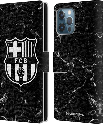 Miniatura 25 de Head Case Designs Funda de piel con licencia oficial del FC Barcelona Barca Crest Patterns, tipo cartera, compatible con Apple iPhone 11