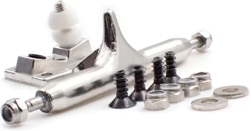 Miniatura 4 de SPITBOARDS Diapasón Pro Trucks de 1.339 in, tuercas de bloqueo reales, bujes de uretano con junta tórica de goma, suspensión optimizada, ancho 1.339
