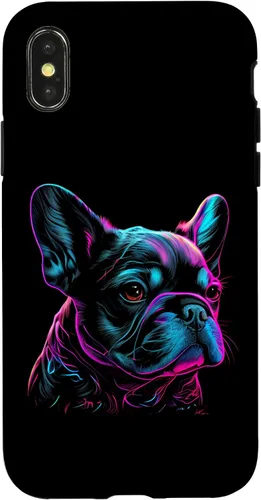 Miniatura 5 de French Bulldog Retro Design Case for iPhone 17