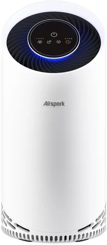 Purificadores de aire para el hogar, habitación grande, dormitorio de hasta 2400 pies² con HEPA verdadero de 4 etapas. El filtro de aire Airspark