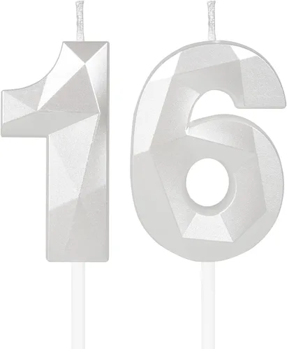 Miniatura 90 de Velas de cumpleaños número 15, velas número 15, velas de feliz cumpleaños de oro rosa para pastel, decoraciones de cobertura de pastel de diseño 3D