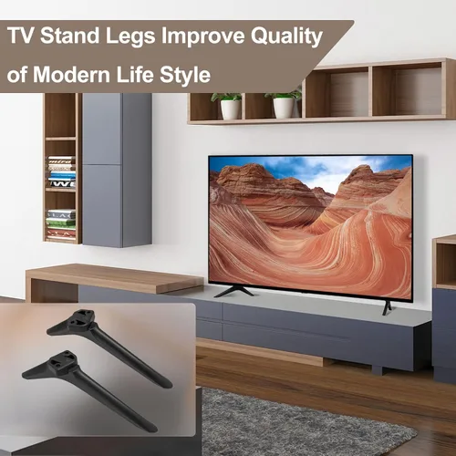 Miniatura 7 de Soporte base de TV para patas de TV Hisense, patas de soporte de TV para Hisense Smart TV Stand 50A6G 50A6GX3 43R6E3 43R6E1 43H6530F 55R6E1 55R6G