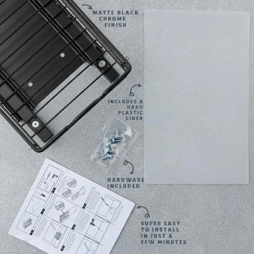 Miniatura 4 de Organizador extraíble para especias, latas, resistente con garantía limitada de por vida, estante extraíble para especias, platos, etc., 6.5