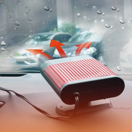 Miniatura 2 de Calentador de coche portátil de 12 V que se conecta al encendedor de cigarrillos, calentadores de coche de 12 V, descongelador, 150 W, calentamiento