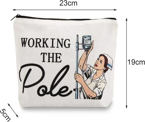 Miniatura 5 de ER - Regalos de enfermeras para la nueva enfermera, Navidad, cumpleaños, semana de enfermera, bolsa de maquillaje para enfermeras, bolsa