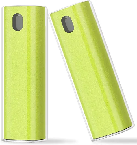 2 Piezas Limpiador de Pantalla a Prueba de Huellas Dactilares, 3 en 1 Limpiador en Aerosol con Nebulizador para Pantalla Táctil, Toallita Limpiadora
