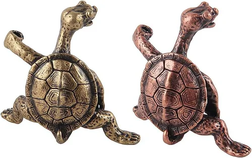 Opexicos Quemador de incienso con forma de tortuga, quemador de incienso, soporte para palo de incienso, soporte para palitos de incienso,