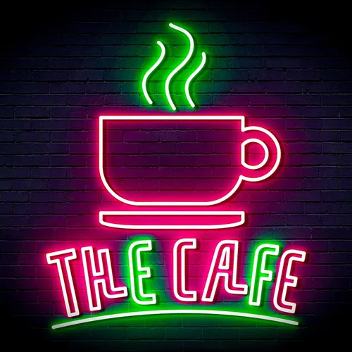 Miniatura 34 de ADVPRO Coffee – The Cafe Extra-Large Ultra-Bright LED Neon Sign - Blue & Red - st16s54-fn-j0026-br