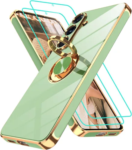 Miniatura 137 de Gritup Funda para Samsung Galaxy A14 5G: Funda Samsung A14 con 2 Protectores de Pantalla, Soporte de Anillo con Rotación 360°, Soporte Magnético