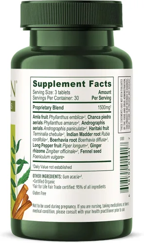Miniatura 8 de Banyan Botanicals Total Body Cleanse - Suplemento de desintoxicación orgánico con amla y manjistha - Apoya la limpieza ayurvédica