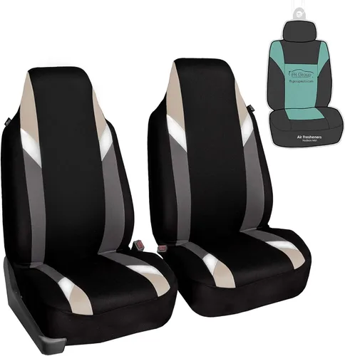 Miniatura 36 de FH Group Tres filas de 7 plazas, fundas de asiento de automóviles modernistas de alta calidad que se adaptan a la mayoría de automóviles, camiones