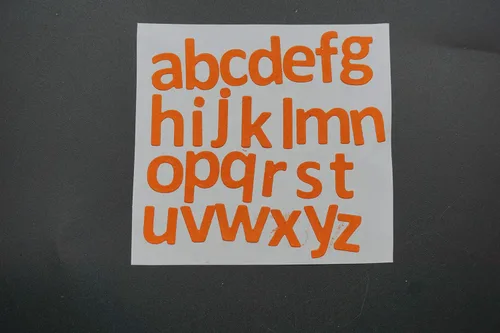 Miniatura 4 de Metal Capital 26 letras troqueladas de corte en relieve minúsculas 26 letras del alfabeto troquelado para hacer tarjetas, agitar, tarjetas, álbumes