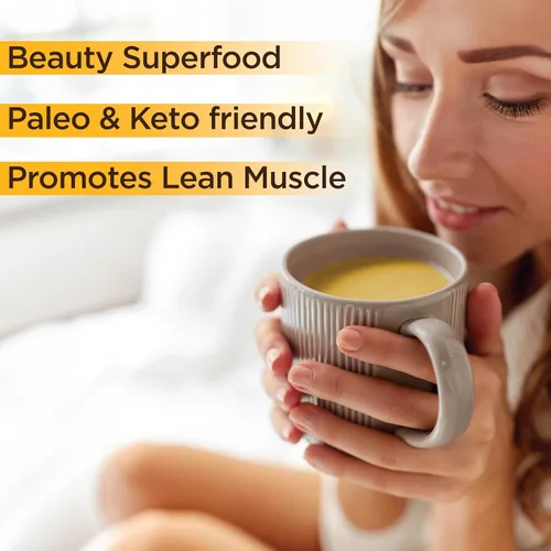 Miniatura 6 de Country Farms Caldo Desnatado Instantáneo de Hueso de Res, 10G de Proteína, Colágeno Tipo III, Promueve una Mejor Digestión, Salud de los Huesos