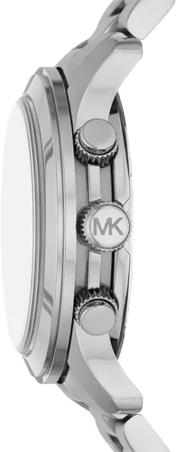 Miniatura 18 de Michael Kors Runway - Reloj cronógrafo de acero inoxidable para hombre con correa de acero o silicona