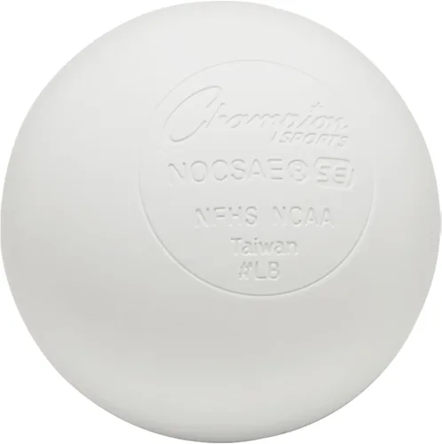 Miniatura 10 de Champion Sports Lacrosse Balls - Tamaño y peso oficiales, aprobado por la NCAA y NFHS, certificado SEI - Profesional y juvenil juego y práctica