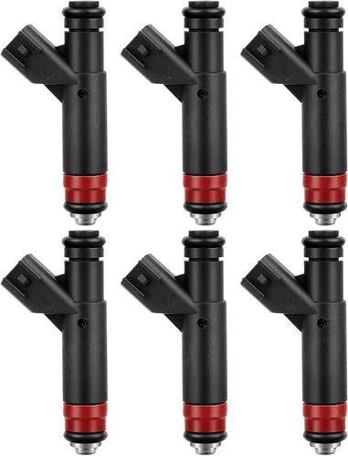 Miniatura 10 de Kit de inyectores, SCITOO de 12 agujeros, inyector de combustible compatible con Chevrolet Cobalt/Cobalt/HHR 06-07, Chevrolet Malibu 06-08, Pontiac