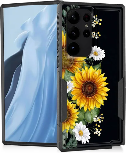 Miniatura 122 de Funda para Galaxy A14 5G, resistente de doble capa híbrida de policarbonato duro, goma suave, a prueba de golpes, funda protectora resistente