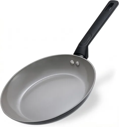 Sartén antiadherente de 8 pulgadas, sartén de cerámica, revestimiento de cerámica saludable no tóxico, adecuado para todas las estufas, PTFE PFOA