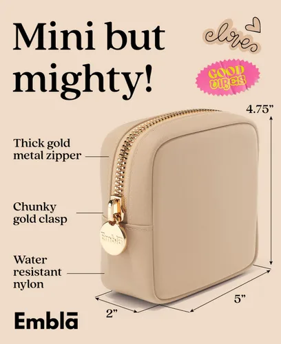 Miniatura 2 de Bolsa de Maquillaje de Viaje Embla Bolsa de Aseo de Viaje, Arena, Mini, Mini