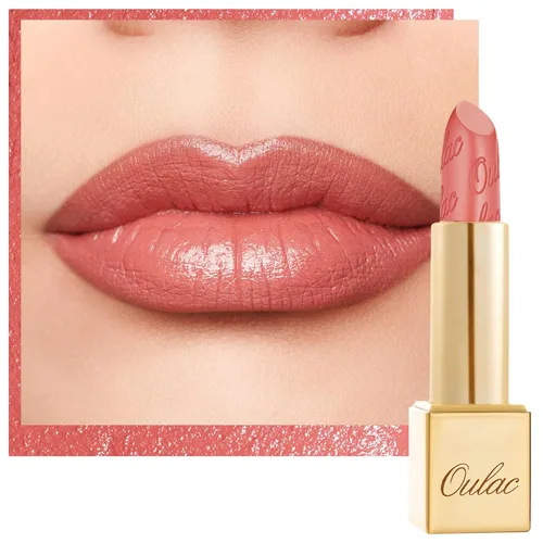 Miniatura 24 de Oulac Lápiz labial rojo, regalos de Navidad para mujeres, fórmula hidratante ligera con brillo 3D metálico, color de labios de alto impacto, Bomba
