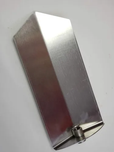 Miniatura 2 de Pala de alcantarillado para tubos de alcantarillado de 7.9 in de diámetro o más grande. Fabricado en Estados Unidos fuera de acero inoxidable.