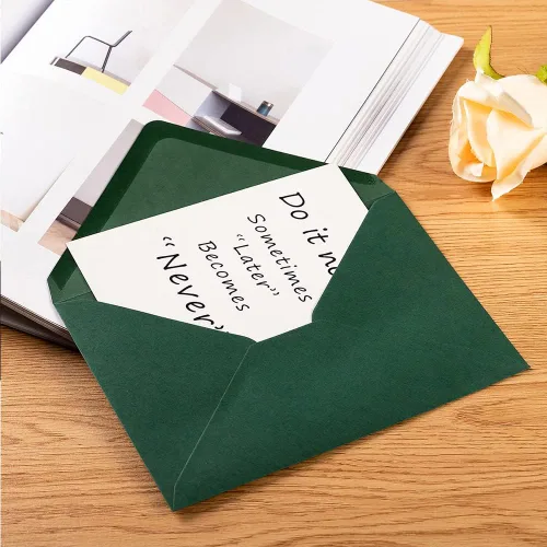 Miniatura 6 de Toperd 50 paquete de sobres A6 para tarjetas de felicitación de 4 x 6 pulgadas, fiesta de cumpleaños, fotos, baby shower y tarjetas de invitación