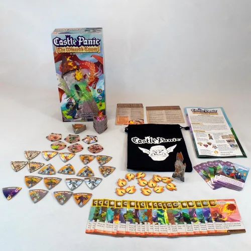 Miniatura 2 de The Wizard's Tower Castle Panic Expansion Juego de mesa para adultos y familia. Juego de mesa cooperativo. A partir de 8 años. Para 1 a 6 jugadores