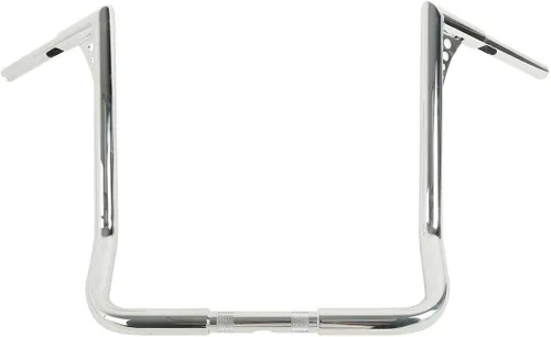 Miniatura 11 de TCMT Barra Ape Hanger Negra de 12" Rise, Manillar Grueso de 1-1/4", Compatible con Harley Dressers Baggers Touring CVO Street Glide Tri Glide