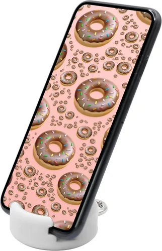 Miniatura 15 de GoDonut Mini llavero portátil para teléfono celular, accesorio de escritorio perfecto para viajes, oficina y mesita de noche, compatible con iPad