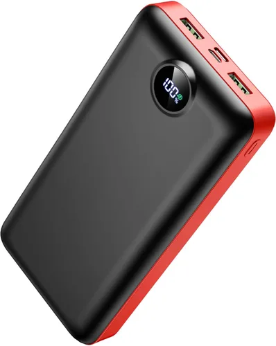 Miniatura 8 de Cargador portátil Banco de energía 50000mAh 22.5W Carga rápida USB C Batería externa Cargador de teléfono con pantalla digital 3 salidas y 2