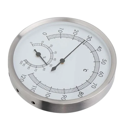 Miniatura 5 de Termómetro higrómetro de madera 2 en 1, higrómetro para sala de vapor, sauna, accesorios Fahrenheit
