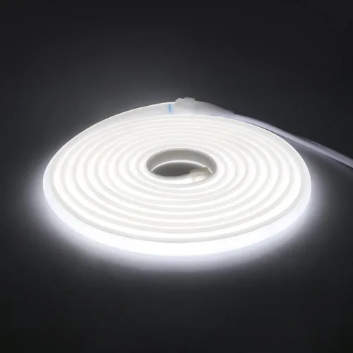 Miniatura 8 de KISUFU COB - Tira de luces LED, luces LED de neón de 110 V, 288 luces LED recortables, tiras de neón flexibles COB, interruptor de correa