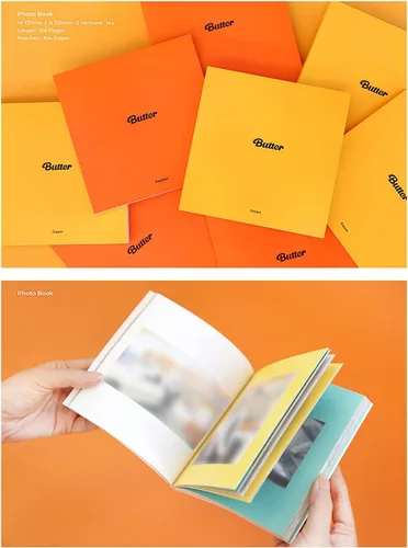 Miniatura 4 de Álbum BTS - [Butter] (versión crema) CD-R + libro de fotos + tarjetas líricas + tarjeta de foto instantánea + soporte de fotos + tarjeta de mensaje