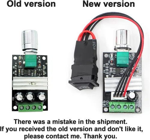 Miniatura 7 de RioRand Pequeño controlador de velocidad de motor PWM DC - para motores de engranajes de bajo voltaje de 6 V, 12 V, 24 V, 28 V, 3 A, 80 W