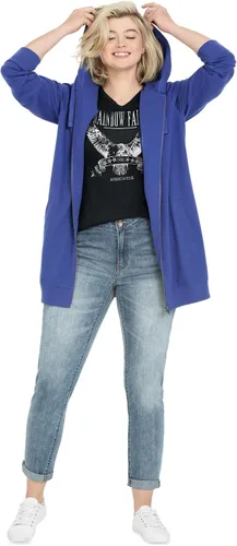 Miniatura 5 de Ellos Camiseta estampada Rock & Roll de talla grande para mujer