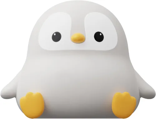 Miniatura 7 de ATSUI Luz Nocturna de Pingüino, Lámpara Nocturna de Animal Novelosa y Esponjosa LED, Silicona de Grado Alimentario, Atenuable en 2 Niveles, Luz