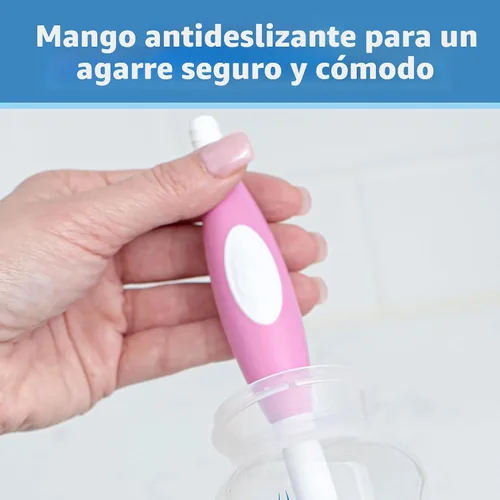 Miniatura 3 de Dr. Brown's Cepillo para botellas de tacto suave, azul