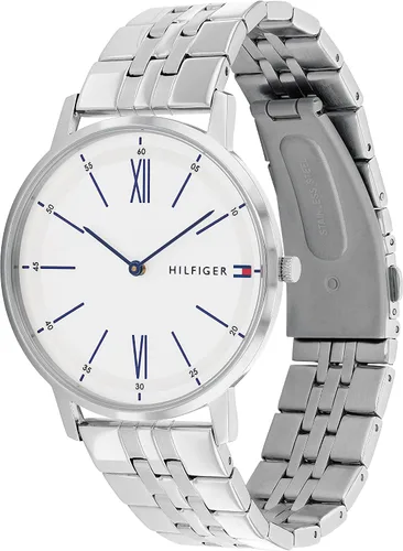 Miniatura 2 de Tommy Hilfiger Reloj de cuarzo para hombre con correa de acero inoxidable plata 20 Modelo 1791511 Plateado Reloj de cuarzo