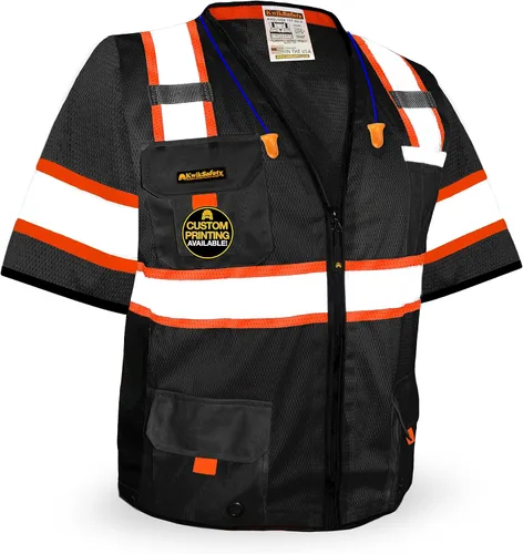 Miniatura 8 de KwikSafety - Charlotte, NC - Men's & Women's Class 3 Safety Vest PPE Hi Vis Reflective ANSI OSHA