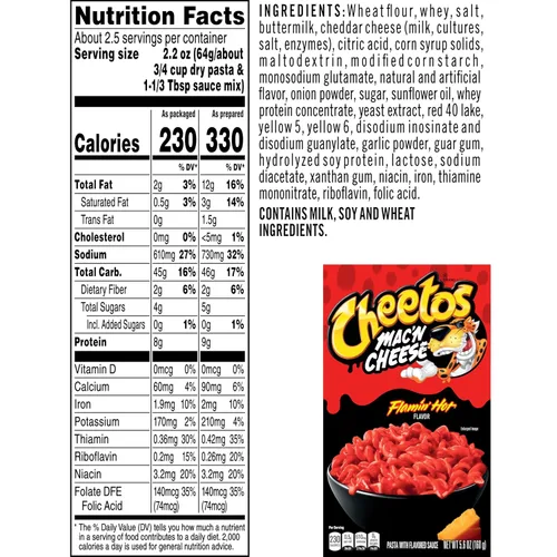 Miniatura 2 de Cheetos Mac & Cheese Flamin' Hot Cajas de 5.6 oz (paquete de 12)