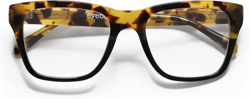 Miniatura 2 de eyebobs - Kvetcher Gafas de lectura prémium para hombres y mujeres Marco cuadrado para caras anchas Disponible en 0.0x - 4.0x Tortuga y frente